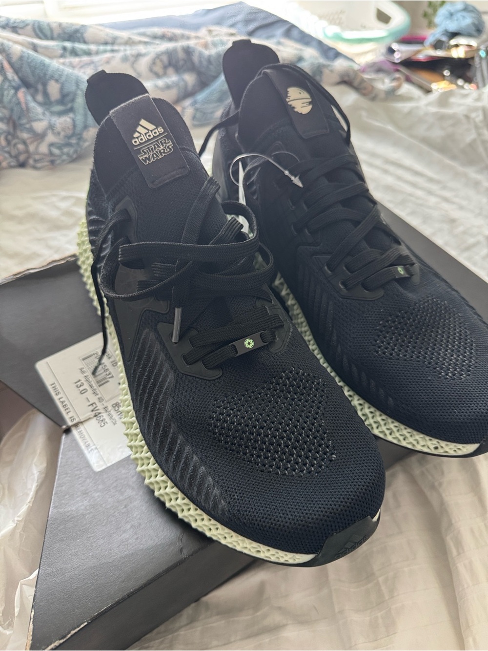 Adidas Star Wars X ALPHAEDGE 4D 'Death Star'